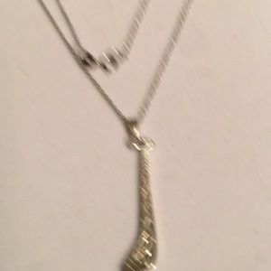 Irish Hurling Stick Pendent silver chain